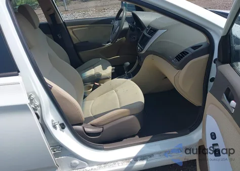 2013 Hyundai Accent Gls из США, поврежденный, VIN KMHCT4AE5DU584668